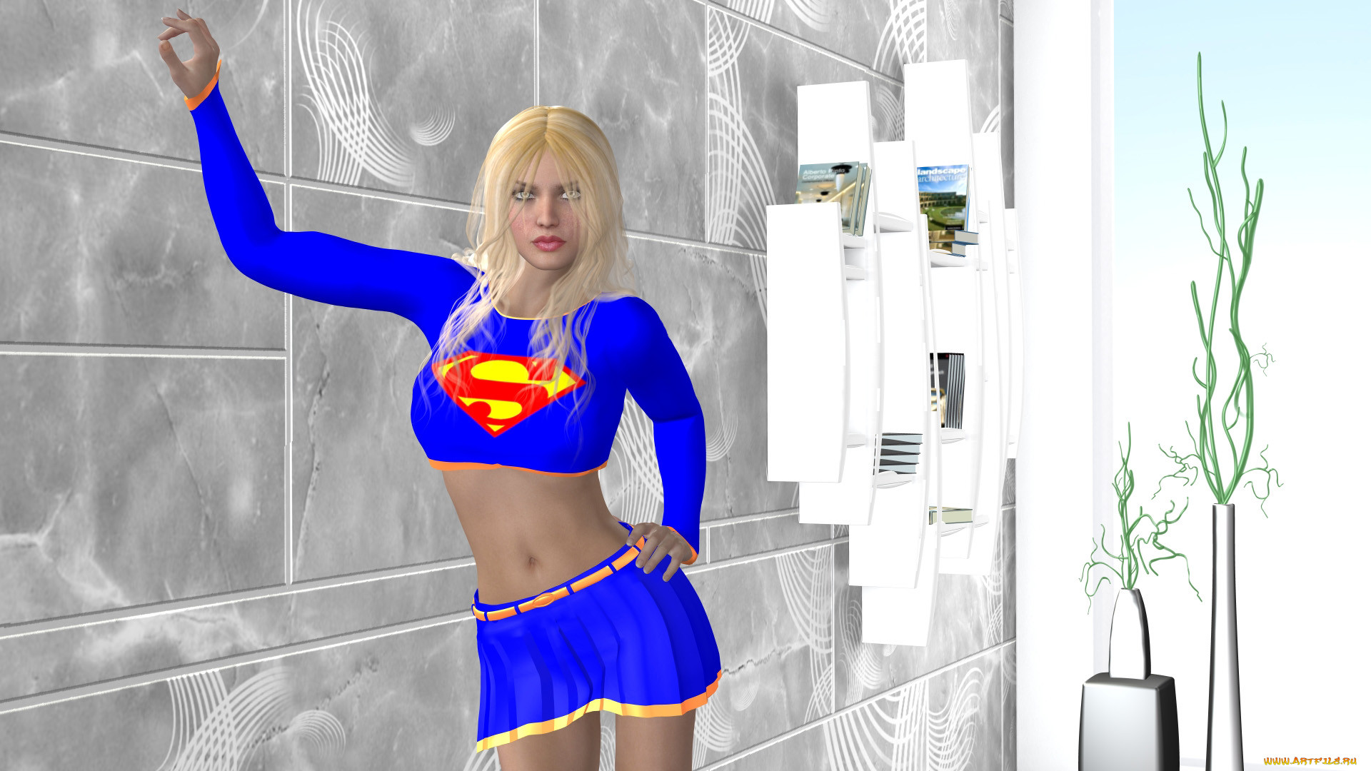 3 ,  , people, , superheroine, , 